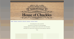 Desktop Screenshot of houseofchuckles.com