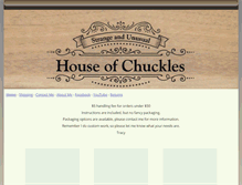 Tablet Screenshot of houseofchuckles.com